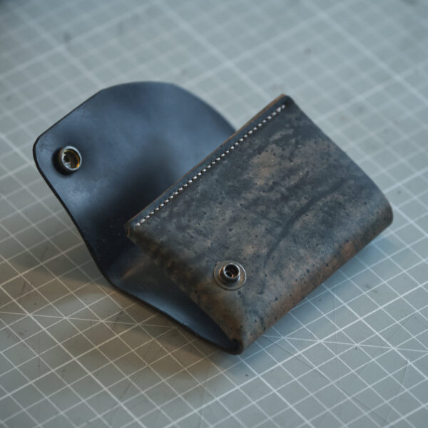 Signature Wrap Card Wallet | #001 Reversed Black Culatta - Image 3