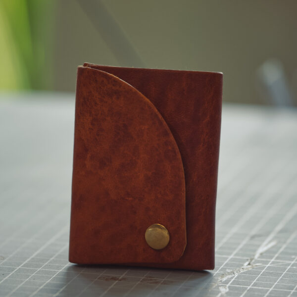 Signature Wrap Card Wallet | Vachetta Horse Avancorpo #1